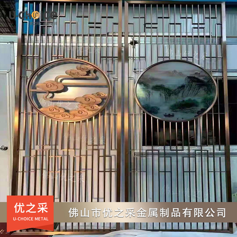 不銹鋼屏風-17